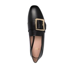 Janelle calf plain loafers