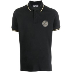 Patch polo t-shirt