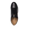 Leather lo-top sneakers crest