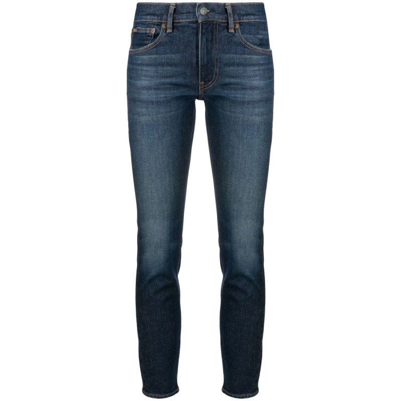 Mid rise skinny jeans