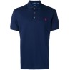 Slim fit stretch mesh polo