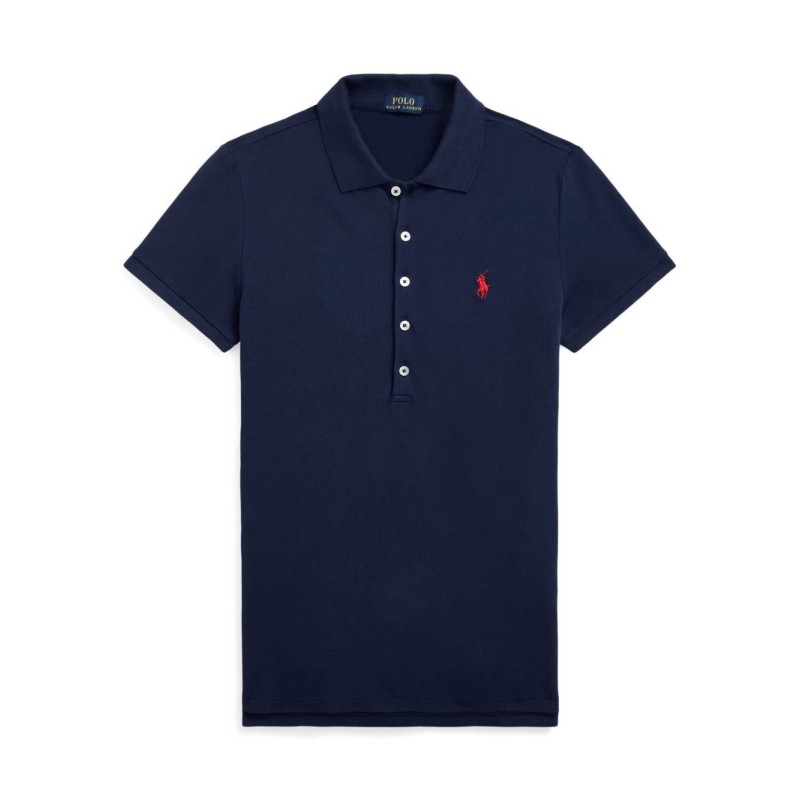 Julie slim short sleeve polo