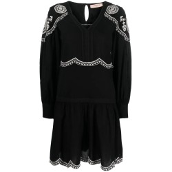 Embroidered short dress