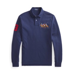 Long sleeve polo