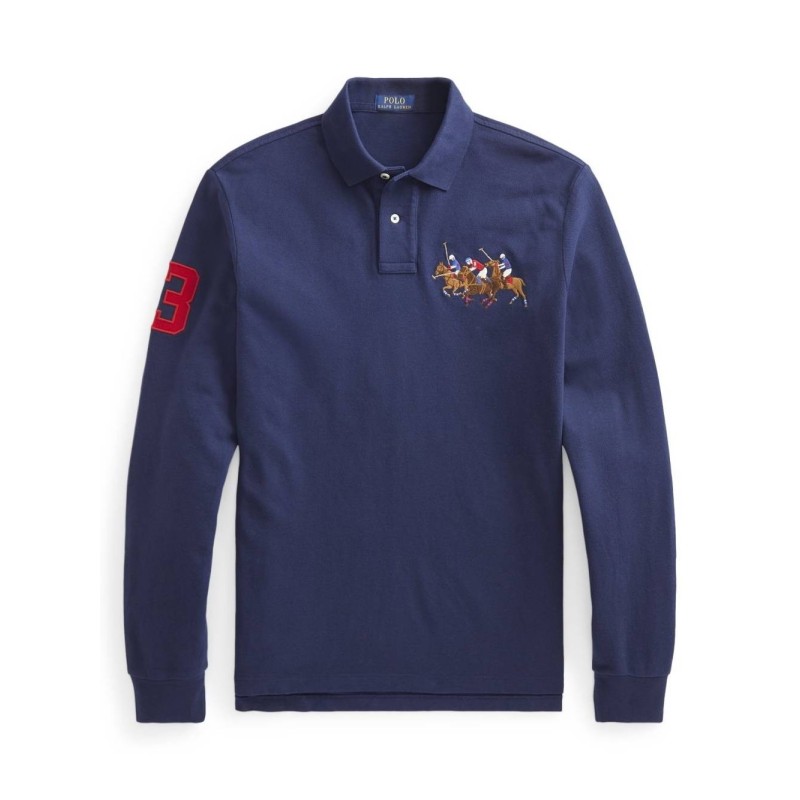 Long sleeve polo