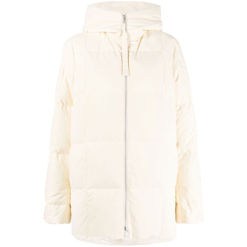 Short medium fill down jacket