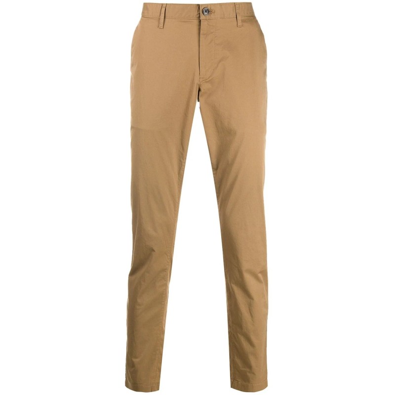 Skinny wash plain pants