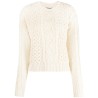 Aran long sleeve pullover