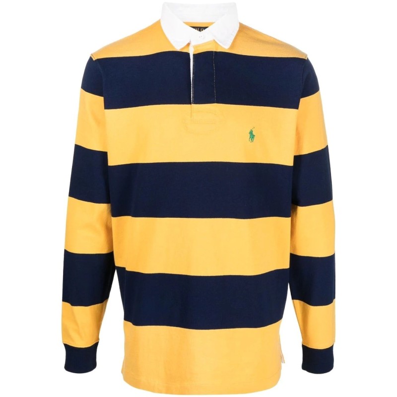 Long sleeve rugby pullover