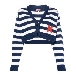 Nautical stripes cardigan