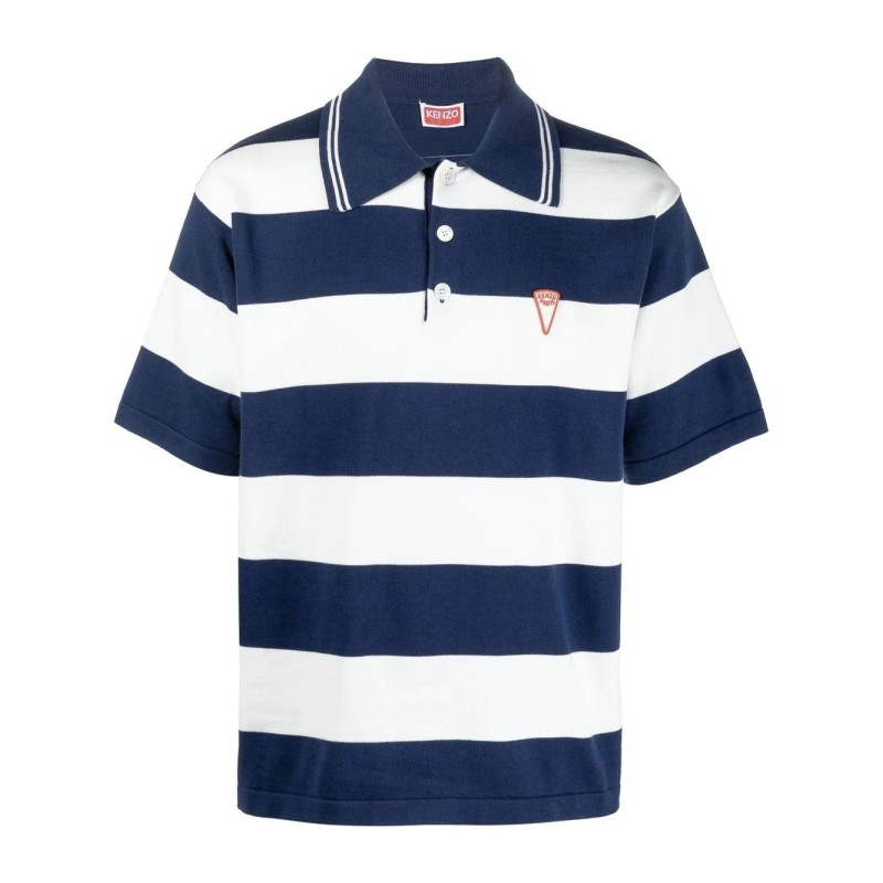 Nautical graphic polo