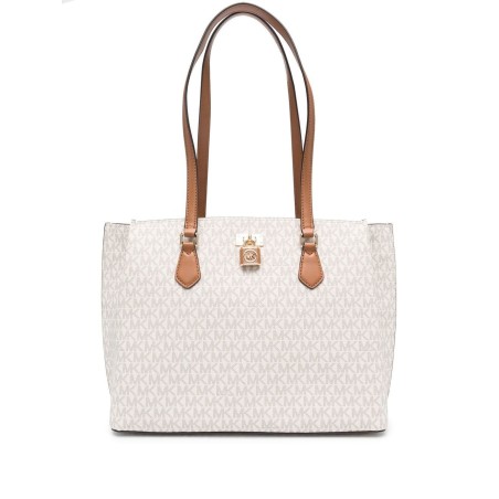 Large top-zip tote