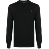 Slim fit cotton v-neck sweater