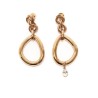 Oversized chain earrings