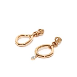 Oversized chain earrings