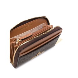 Jet set small logo card case