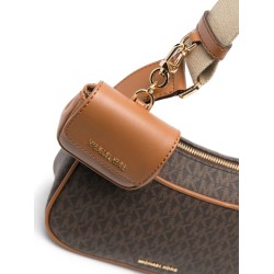 Medium top-zip pouch crossbody