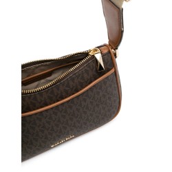 Medium top-zip pouch crossbody