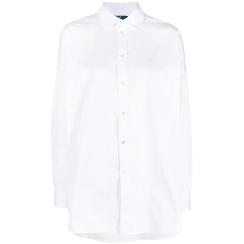 Oversize button front shirt