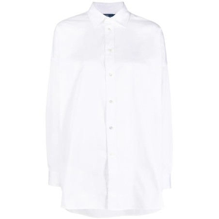 Oversize button front shirt