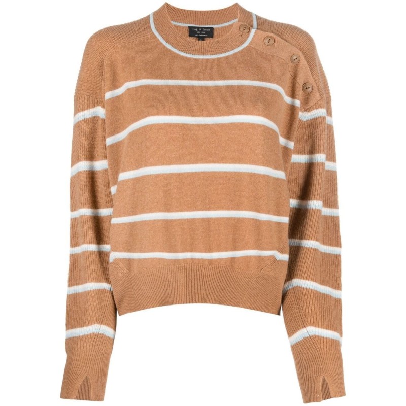 Pierce cashmere stripe sweater