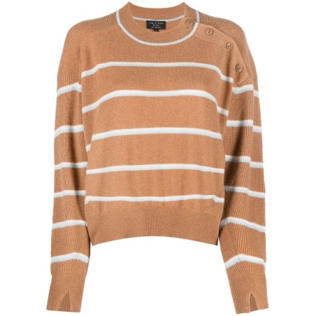 Pierce cashmere stripe sweater