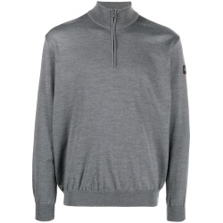 Wollen zipped pullover