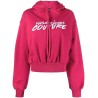 Logo brush embro sweatshirt