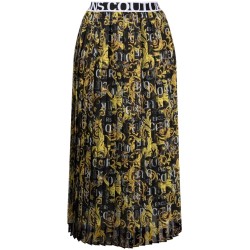 Print logo skirt chiffon