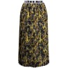 Print logo skirt chiffon