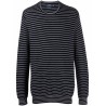 Striped round neck jumper