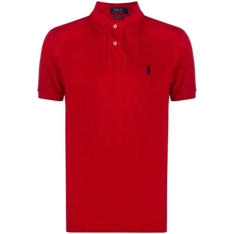 Embroidered polo shirt