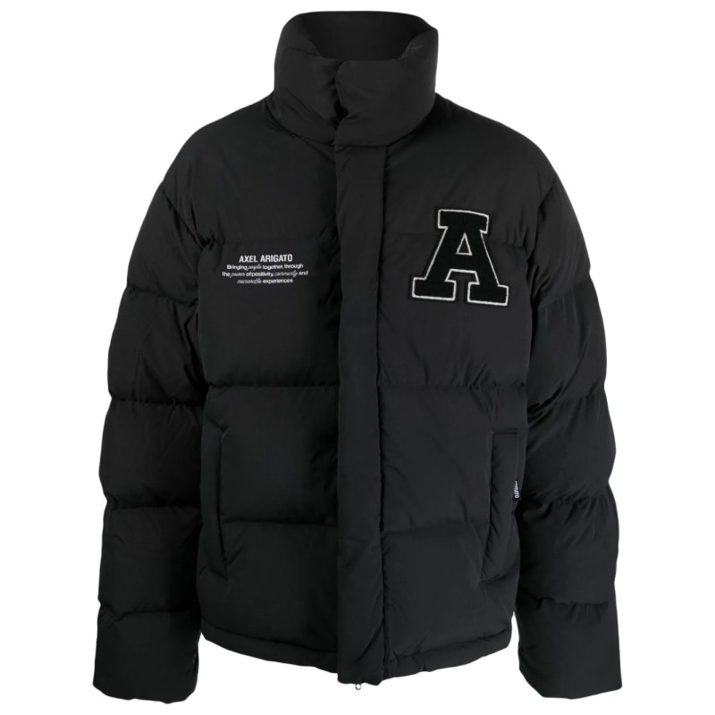 Varsity halo down jacket