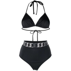 Triangle bikini (high waist)