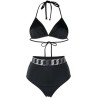 Triangle bikini (high waist)