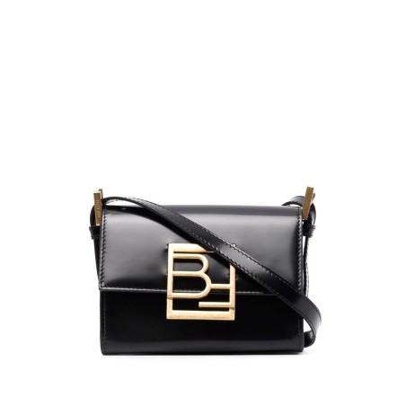 Fran black leather handbag