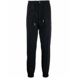 Wool long trousers crest