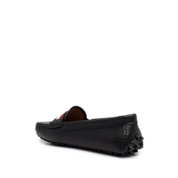 Ladyes calf grained moccasins