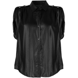 Roll tab blouse