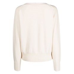 L/s seamed shoulder sweater