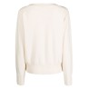 L/s seamed shoulder sweater