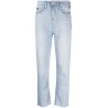 Waverly raw hem jean