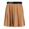 Pleated mini skirt