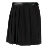 Pleated mini skirt