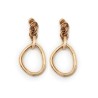 Link chain earrings