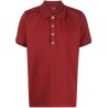 Monogram cotton pique polo