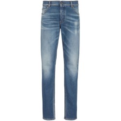 Slim denim pants - blue wash