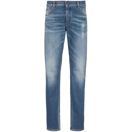 Slim denim pants - blue wash