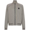 Monogram jacquard track jacket