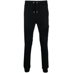 Ribbed balmain sweatpants